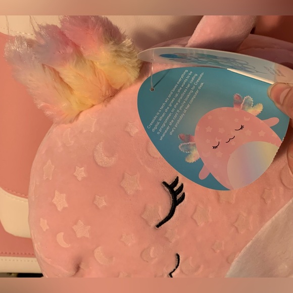 NWT Target Exclusive Glow in the Dark Celestial Axolotl Squishmallow - Picture 3 of 5